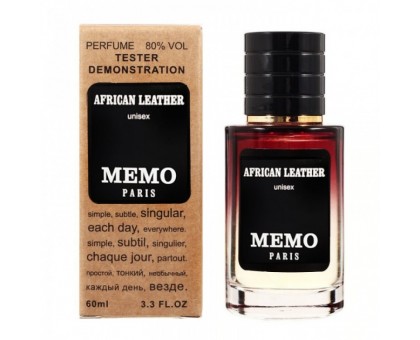 Memo African Leather EDP tester унисекс (60 ml)