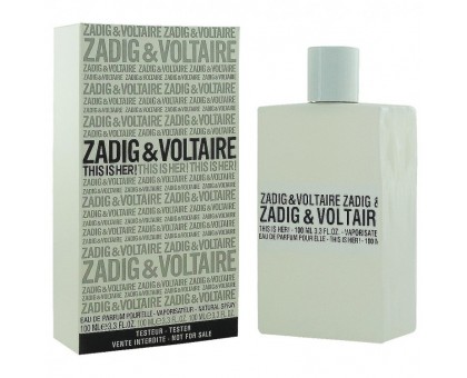 Zadig&Voltaire This is Her  TESTER женский (люкс качество)