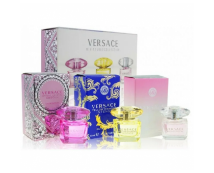 Подарочный парфюмерный набор Versace Miniatures Collection 3 в 1