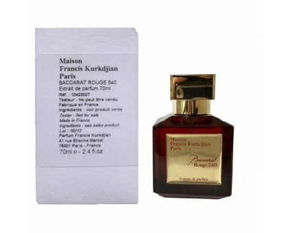 Maison Francis Kurkdjian Baccarat Rouge 540 Extrait De Parfum EDP tester унисекс