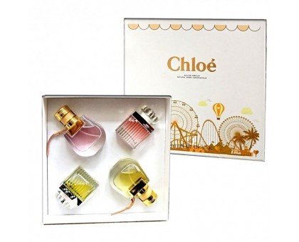 Подарочный парфюмерный набор Chloe 4 в 1