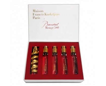 Подарочный парфюмерный набор Maison Francis Kurkdjian Paris Baccarat Rouge 540 унисекс 5 в 1