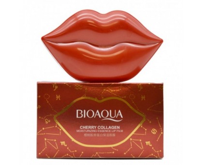 Патчи для губ Bioaqua Cherry Collagen Moisturizing Essence Lip Film