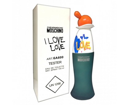 Moschino Cheap & Chic I Love Love EDT tester женский