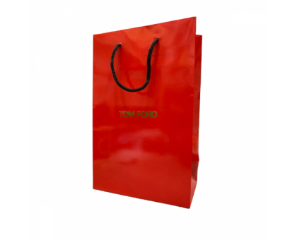Подарочный пакет Tom Ford (15x23) красный