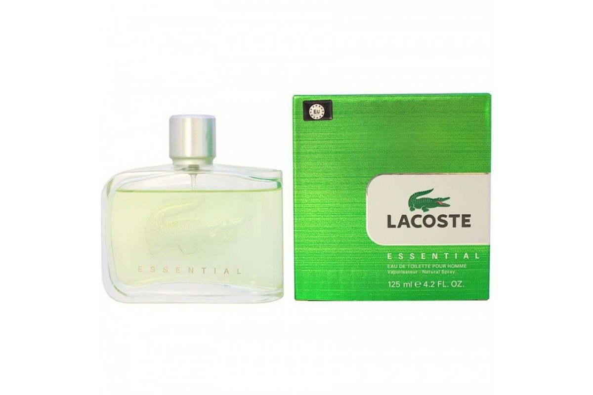 Лакост вода для мужчин. Lacoste Essential EDT 75ml. Lacoste Essential (m) EDT 125 ml.. Lacoste Essential мужской 75. Lacoste Essential 125ml.