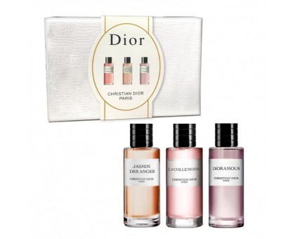 Парфюмерный набор Christian Dior Paris 3 в 1 (Jasmin Des Anges, Dioramour, La Colle Noire)