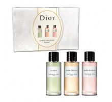 Парфюмерный набор Christian Dior Paris 3 в 1 (Rose Kabuki, Terra Bella, Lucky)