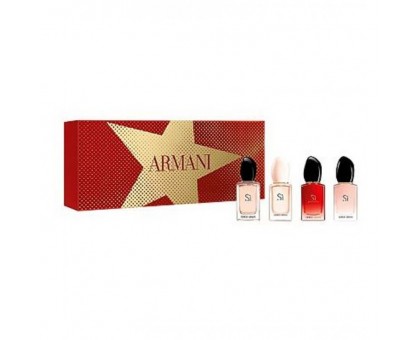 Подарочный парфюмерный набор Giorgio Armani Si 4 в 1