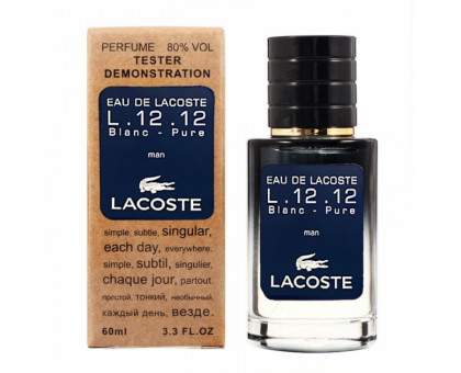 Lacoste Eau De Lacoste L.12.12 Blanc-Pure EDP tester мужской (60 ml)