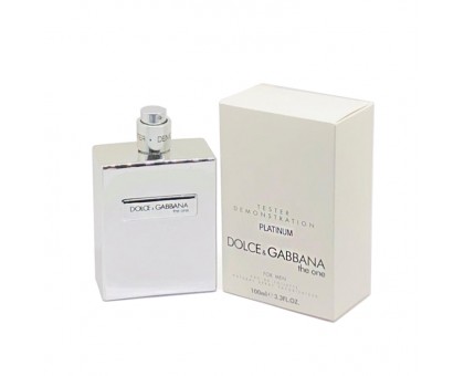 Dolce&Gabbana The One For Men Platinum EDT tester мужской