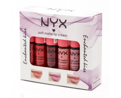 Помада для губ жидкая NYX Soft Matte Lip Cream (Шоубокс 12)
