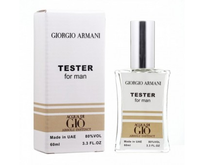 Giorgio Armani Acqua Di Gio Absolu Instinct tester мужской (60 ml)