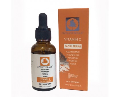 Сыворотка для лица Oz Naturals Vitamin C Facial Serum Rose