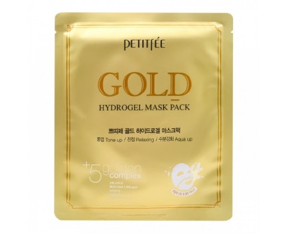 Маска для лица Petitfee Gold Hydrogel Mask Pack