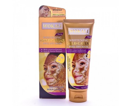 Маска для лица Wokali Whitening Gold Caviar Peel Of Mask